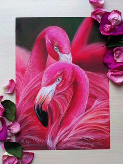 Картина пастелью, А4