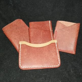 Картхолдер (кардхолдер) из кожи pueblo в ассорти