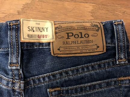 Джинсы ralph lauren 4 года