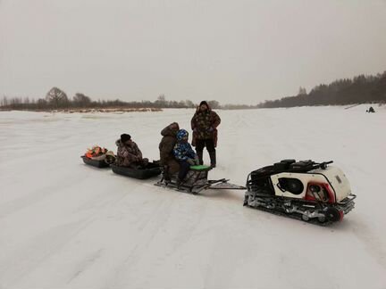 Сани Ванёк для мотобуксировщика или снегохода