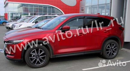 Дефлекторы боковых окон Mazda CX5 2017