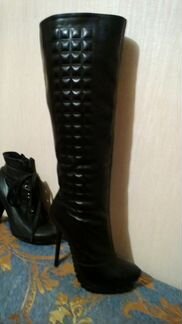 Ботильоны и новые-сапоги Италия