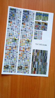 Номерные знаки США для моделей 1:43