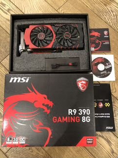 Видеокарта MSI AMD Radeon R9 390 Gaming 8G