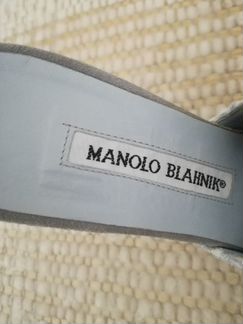 Красивейшие туфли мюли Manolo Blahnik 37/5 ориг