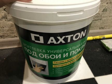 Шпаклевка axton 25 кг