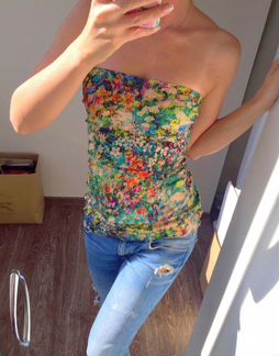 Топы цветные яркие