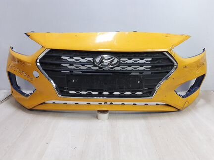 Бампер передний Hyundai Solaris 2 oem 86511h5000