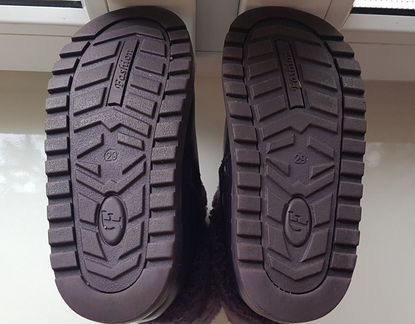 Зимние ботинки д/д р.29 натур кожа и мех