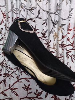 Ascallini (замша) зимние ботильоны и туфли