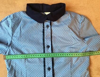 Блузка школьная для девочки, на 12-13 лет