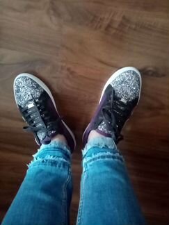 Кеды кожаные Итальянские