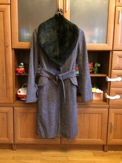 Пальто демисезонное odji размер xs