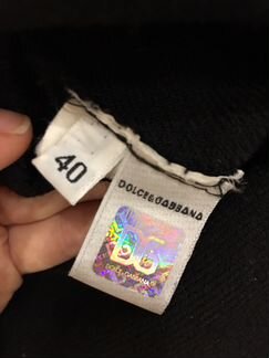 Платье D&G шерсть