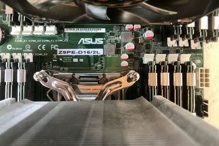 Мощный компьютер. Z9PE-D16/2L, Xeon E5 2620