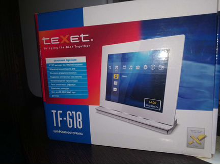 Фоторамка Texet TF-618