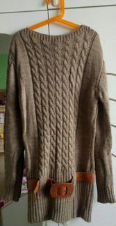 Свитер (туника) с поясом