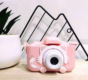 Детский фотоаппарат Котик