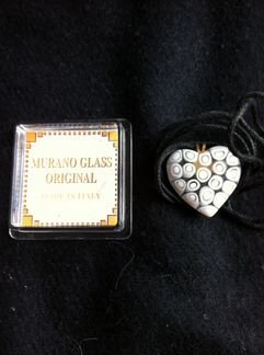 Муранское стекло подвеска 