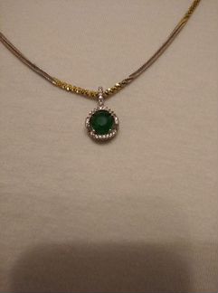 Цепочка с подвеской. Серебро