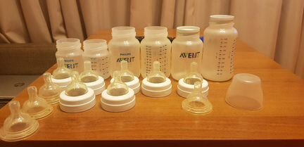 Бутылочки avent б/у