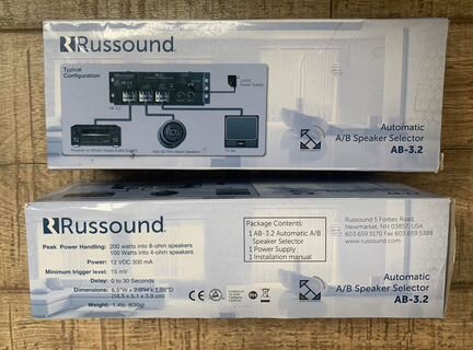 Russound AB 3.2 автоматич. переключатель колонок