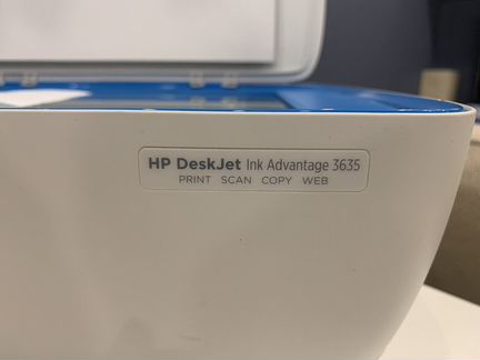 Принтер мфу струйный HP Deskjet 3635