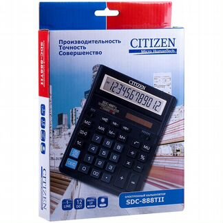 Калькулятор Citizen SDC-888TII (новый)