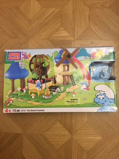 Конструктор mega blocks Smurfs Ярмарка 10173