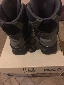 Ecco сапожки на липучках