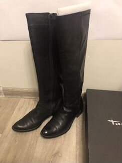 Сапоги осенние Tamaris 38 размер, кожа