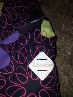 Детский зимний комбинезон на девочку