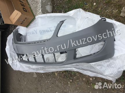 Бампер передний Шкода Фабия 2 (2010-2014)