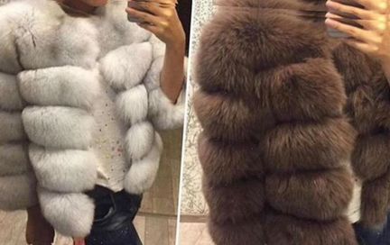 Жилетка из песца