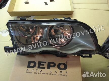 Фара бмв е46 с 1998 по 2001 год до рестайлинг