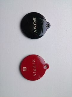 NFC метки Sony Xperia оригинальные 2 шт