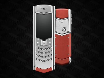Новый Vertu Signature Red Calf