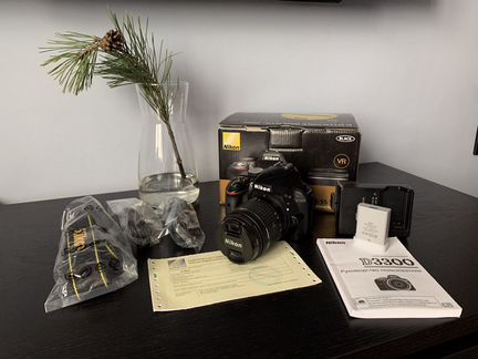 Зеркальный фотоаппарат Nikon D3300 Kit 18-55 VR AF