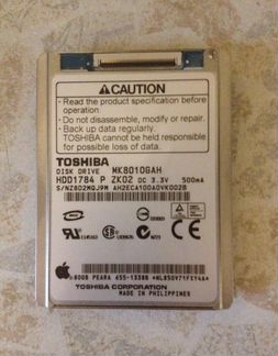 Жесткий диск 80 Гб