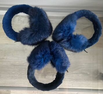 Меховые наушники