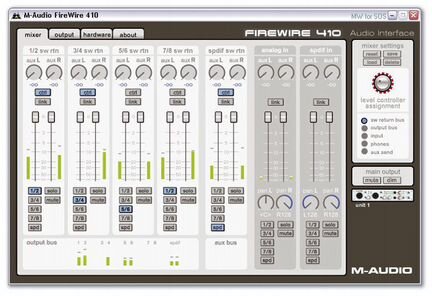 Звуковая карта М-Audio FireWire 410
