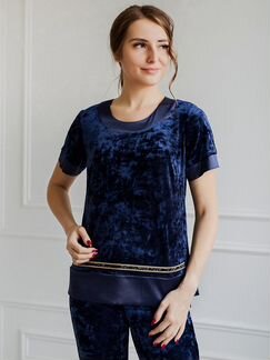 Костюм бархатный женский 48р