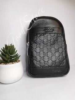 Мужская сумка Gucci через плечо арт.77158