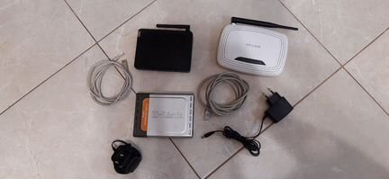 Роутеры d-link, tp-link
