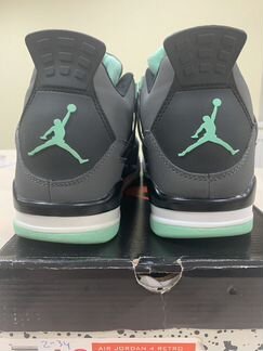 Nike Air Jordan 4 Retro Green кроссовки
