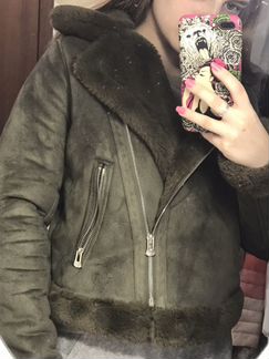 Дубленка pull bear