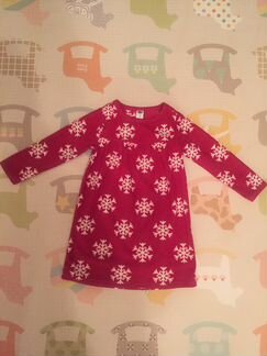 Платье новое Old Navy размер 2 года флис