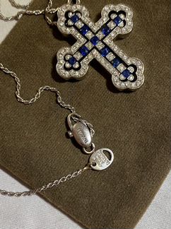 Крест. Damiani. Золотой крест