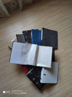 Папка регистратор 70мм,формат А4 с файлами