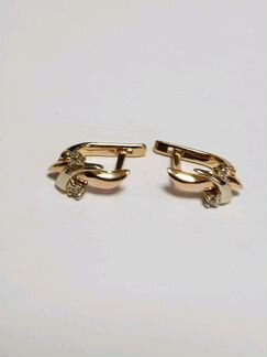 Золотые серьги